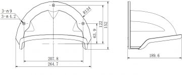 AIZSARGJUMTIŅŠ DS-1250ZJ Hikvision