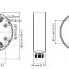 KAMERAS KRONŠTEINS DS-1280ZJ-DM21(BLACK) Hikvision