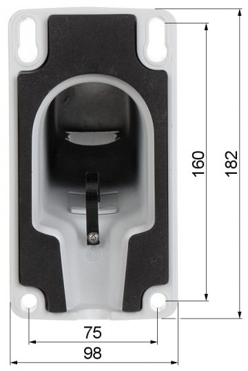 KAMERAS KRONŠTEINS DS-1602ZJ-BOX-POLE Hikvision