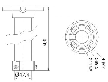 KAMERAS GRIESTU KRONŠTEINS DS-1662ZJ Hikvision