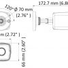 IP KAMERA DS-2CD1041G0-I/PL(2.8MM) - 4&nbsp;Mpx Hikvision