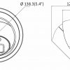 Hikvision DS-2CD2327G2-L 2MP Dome IP kamera ColorVu 2.8mm