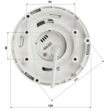 Hikvision DS-2CD2347G2-LSU/SL 4MP Dome IP kamera ColorVu 2.8mm