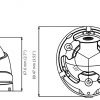 Hikvision DS-2CE56D0T-IRMF 2.1MP Dome AHD kamera ar motorizētu varifokālo objektīvu