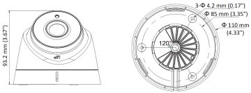 Hikvision DS-2CE56D8T-IT3E 2.1MP Dome IP kamera ar motorizētu varifokālo objektīvu