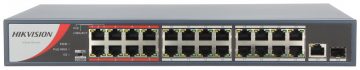 SWITCH POE DS-3E0326P-E/M(B) 24-PORTU SFP Hikvision