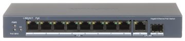 SWITCH POE DS-3E0510P-E 8-PORTU SFP Hikvision SWITCH POE DS-3E0510P-E 8-PORTU SFP Hikvision