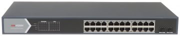 SWITCH POE DS-3E1526P-SI 24-PORTU SFP Hikvision