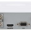 AHD, HD-CVI, HD-TVI, CVBS, TCP/IP REJESTRATORS DS-7104HQHI-K1(C)(S) 4 KANĀLI Hikvision