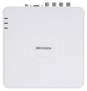 AHD, HD-CVI, HD-TVI, CVBS, TCP/IP REJESTRATORS DS-7108HQHI-K1(C)(S) 8 KANĀLI Hikvision