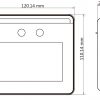 PIEKĻUVES VADĪBAS IERĪCE AR SEJAS ATPAZĪŠANU DS-K1T331W - 1080p Hikvision