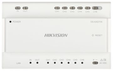 SWITCH   DS-KAD706 HIKVISION 2-KABEĻU VIDEODOMOFONU SISTĒMĀM