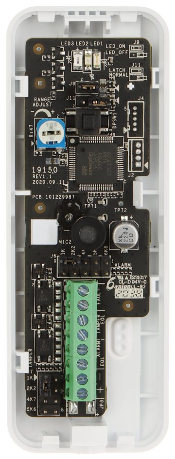 AKUSTISKAIS SASISTA STIKLA DETEKTORS DS-PDBG8-EG2 Hikvision