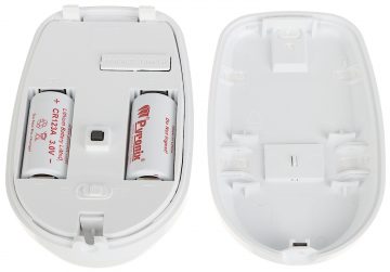 DUĀLAIS BEZVADU DETEKTORS MIKROVILNIS + PIR AX PRO DS-PDD12P-EG2-WE Hikvision