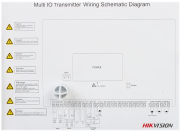 BEZVADU EKSPANDERS VADU IEEJĀM/IZEJĀM AX PRO DS-PM1-I1602-WE Hikvision