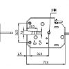 SKAPJA ELEKTROMAGNĒTISKĀ SLĒDZENE DT-05 DANTOM