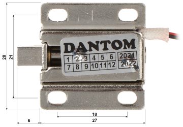 SKAPJA ELEKTROMAGNĒTISKĀ SLĒDZENE DT-306