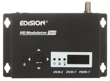 CIPARU MODULATORS DVB-T, DVB-C, ISDB-T EDISION-3IN1/HD