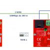 UTP / 2-WIRE PĀRVEIDOTĀJU KOMPLEKTS LAN+POE PĀRRAIDEI ETH-2WIRE-SET KOMPLEKTĀ 2 GAB. ATTE