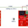 UTP / 2-WIRE PĀRVEIDOTĀJU KOMPLEKTS LAN+POE PĀRRAIDEI ETH-2WIRE-SET KOMPLEKTĀ 2 GAB. ATTE