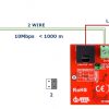 UTP / 2-WIRE PĀRVEIDOTĀJU KOMPLEKTS LAN+POE PĀRRAIDEI ETH10-2WIRE-SET KOMPLEKTĀ 2 GAB. ATTE