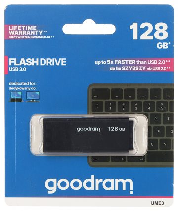 Флэш-память FD-128/UME3-GOODRAM 128 ГБ USB 3.0 (3.1 Gen 1)