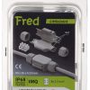 Прямоугольный соединительный цоколь GELBOX FRED IP68 RayTech