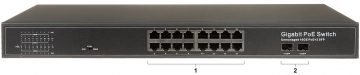 SWITCH POE GTX-B1-16-162SFP 16-PORTU SFP SWITCH POE GTX-B1-16-162SFP 16-PORTU SFP