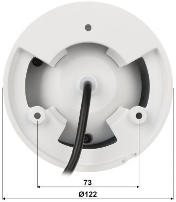 DAHUA HAC-HDW1200T-Z-A-2712-S5 2.1MP Dome AHD kamera ar motorizētu varifokālo objektīvu