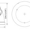 DAHUA HAC-HDW1231T-Z-A-2712 2.1MP Dome AHD kamera ar motorizētu varifokālo objektīvu