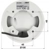 DAHUA HAC-HDW1509T-IL-A-0280B-S2 5MP kupolinis AHD fotoaparatas su motorizuotu variafokaliniu objektyvu