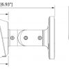 DAHUA HAC-HFW1200T-0280B-S5 2.1MP AHD kamera ar motorizētu varifokālo objektīvu