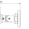 DAHUA HAC-HFW1200TL-0360B-S5 2.1MP AHD kamera ar motorizētu varifokālo objektīvu