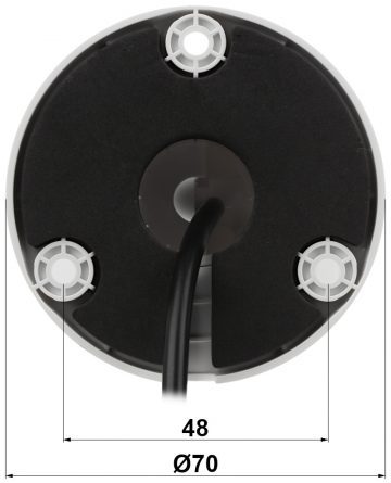DAHUA HAC-HFW1800TL-A-0360B 8,3 MP IP-kaamera koos motoriseeritud varifokaalobjektiiviga