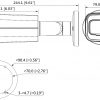 DAHUA HAC-HFW2802T-Z-A-3711 8.3MP IP kamera ar motorizētu varifokālo objektīvu