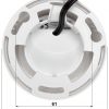 DAHUA HAC-T1A51-0280B 5MP Dome AHD kamera ar motorizētu varifokālo objektīvu