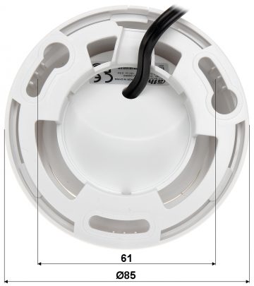 DAHUA HAC-T1A51-0280B 5MP Dome AHD kamera ar motorizētu varifokālo objektīvu