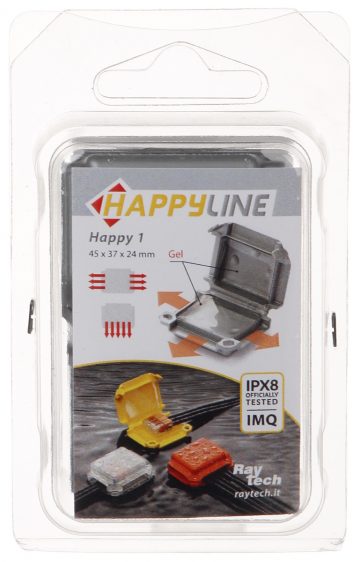 SAVIENOJUMU KĀRBA GELBOX HAPPY-1 IP68 RayTech