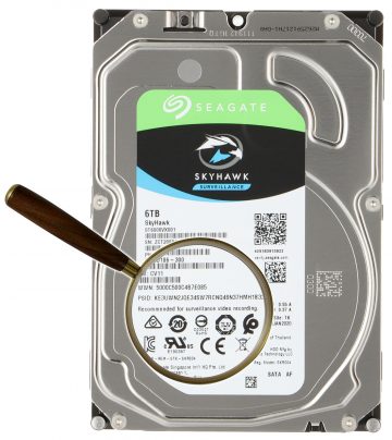VDIGITĀLĀ VIDEOIERAKSTĪTĀJA DISKS HDD-ST6000VX001 6TB 24/7 SURVEILLANCE SkyHawk SEAGATE