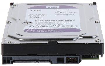 VDIGITĀLĀ VIDEOIERAKSTĪTĀJA DISKS HDD-WD10PURZ 1TB 24/7 WESTERN DIGITAL