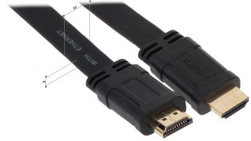 KABELIS HDMI-2.0-FL 2 m