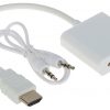 PĀRVEIDOTĀJS HDMI/VGA+AU-ECO-3