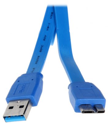 HUB USB 3.0 IESLĒGŠANAS HUB-USB3.0-1/7 55 cm