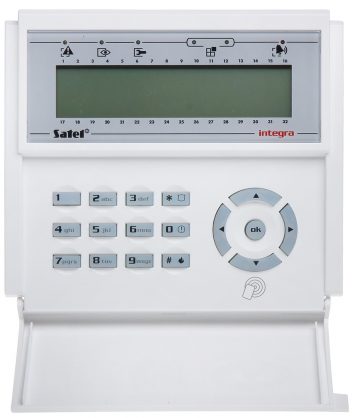 ПАНЕЛЬ УПРАВЛЕНИЯ СИГНАЛИЗАЦИЕЙ С КЛАВИАТУРОЙ INT-KLCDR-BL SATEL ПАНЕЛЬ УПРАВЛЕНИЯ СИГНАЛИЗАЦИЕЙ С КЛАВИАТУРОЙ INT-KLCDR-BL SATEL