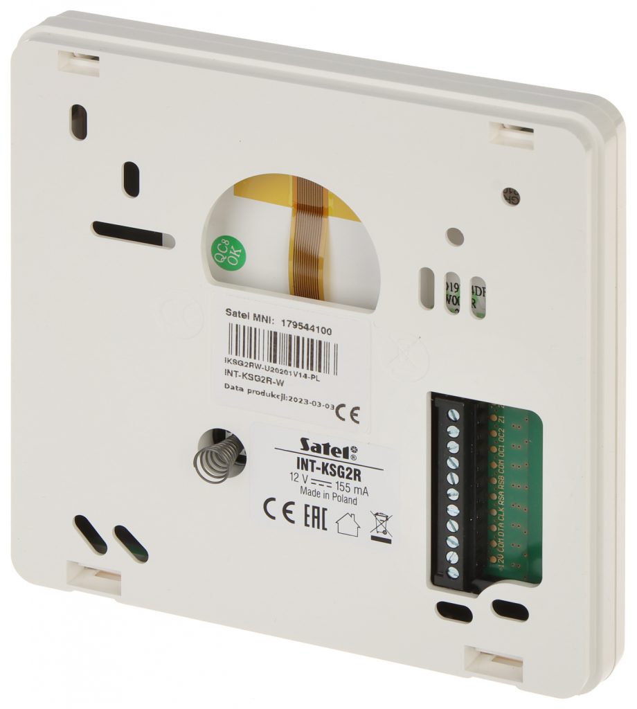 Ksg Sensor SIGNAL CONTROL PANEL SENSOR KEYPAD INT-KSG2R-W SATEL - GOODSTORE
