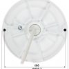 UNIARCH IPC-D124-PF40 3.7MP Dome IP kamera ar motorizētu varifokālo objektīvu