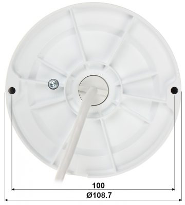 UNIARCH IPC-D124-PF40 3.7MP Dome IP kamera ar motorizētu varifokālo objektīvu