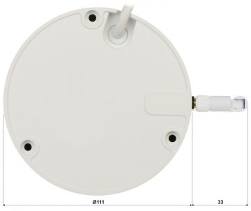 DAHUA IPC-HDBW1430DE-SW-0360B 4-мегапиксельная купольная IP-камера с моторизованным варифокальным объективом