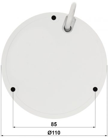 DAHUA IPC-HDBW1530E-0360B-S6 5MP Dome IP kamera ar motorizētu varifokālo objektīvu
