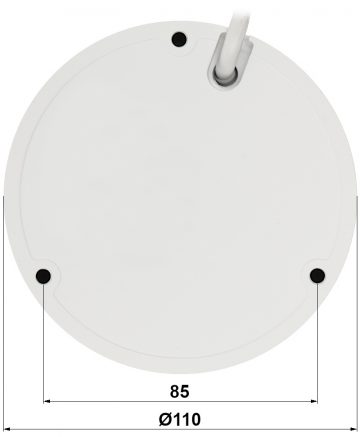 DAHUA IPC-HDBW2841E-S-0280B 8.3MP Dome IP kamera WizSense ar motorizētu varifokālo objektīvu